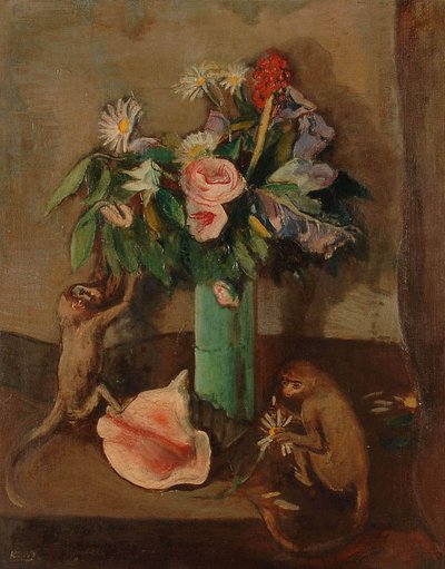 Flowers and Monkeys by Georges Karpeles